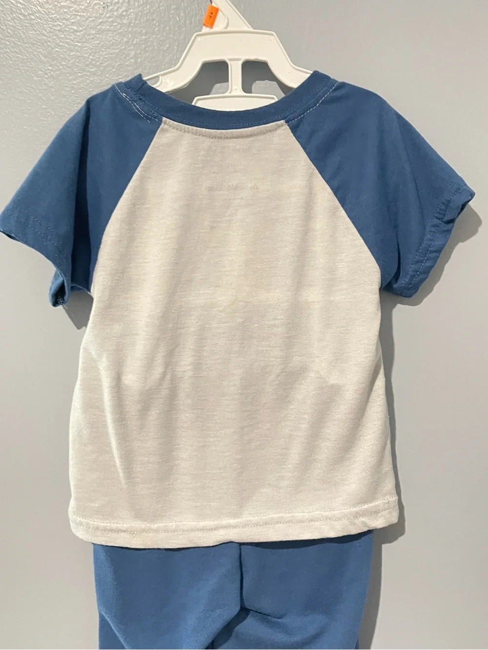 Baby Shark Two-Piece Pajama Set - Blue & White | Size 24M